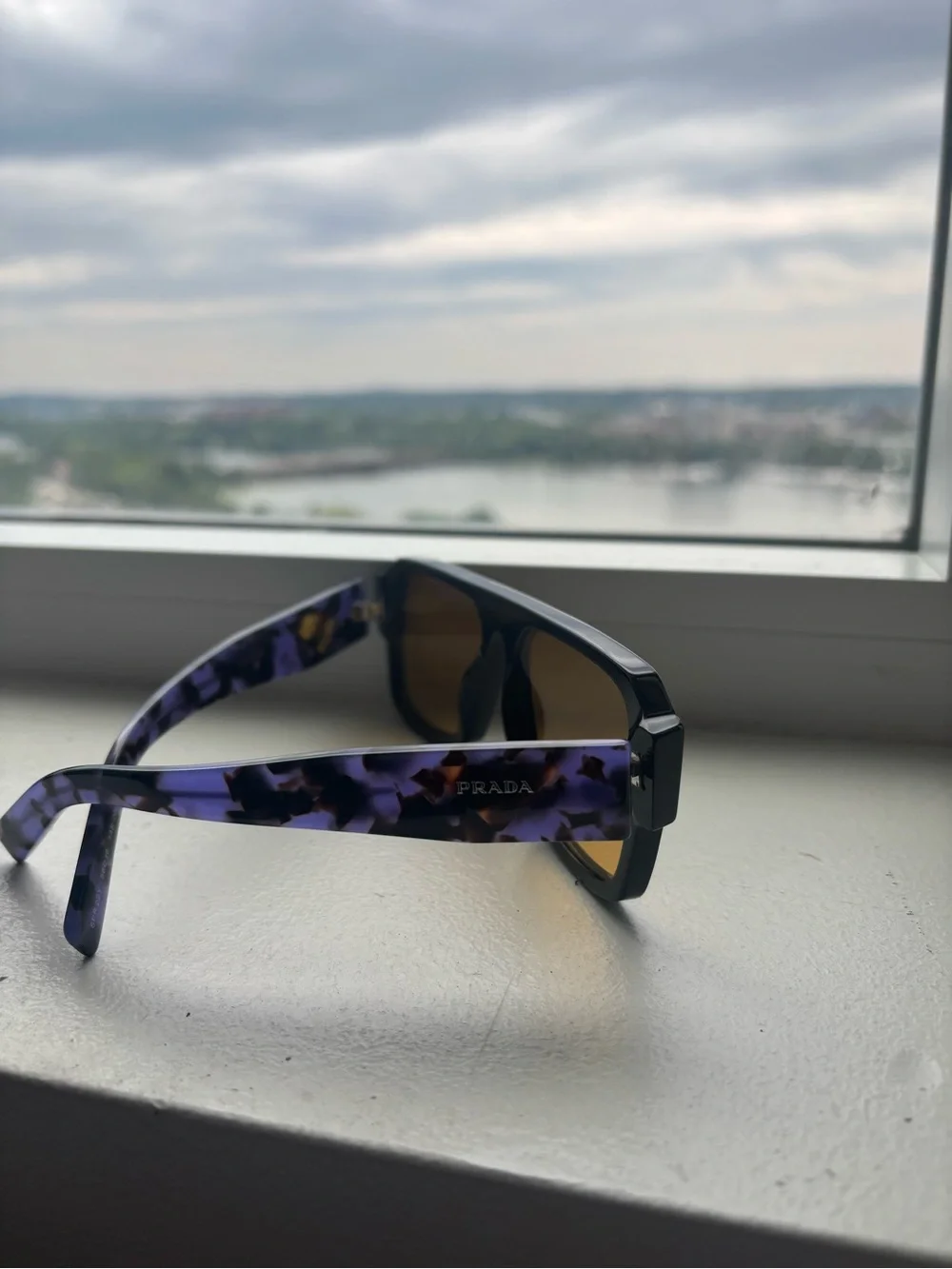 Prada statement rectangular